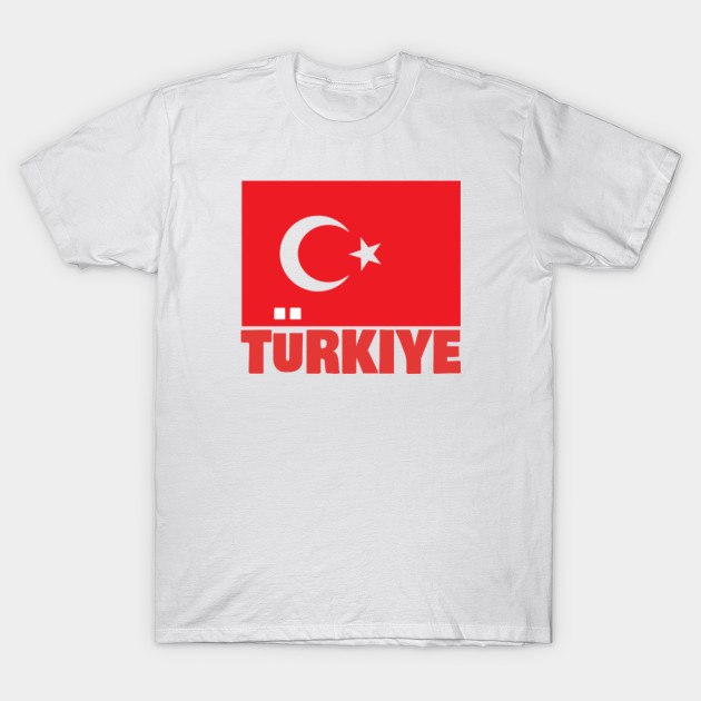 Türkiye Crescent Shirt Turkey Flag Turkish Flag TShirt TeePublic